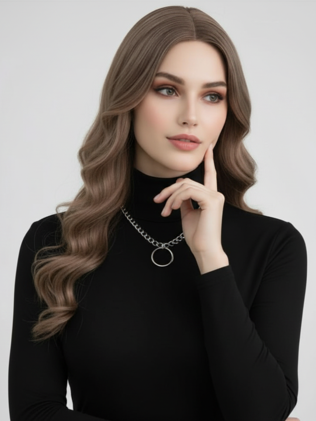 O Ring Chain Necklace