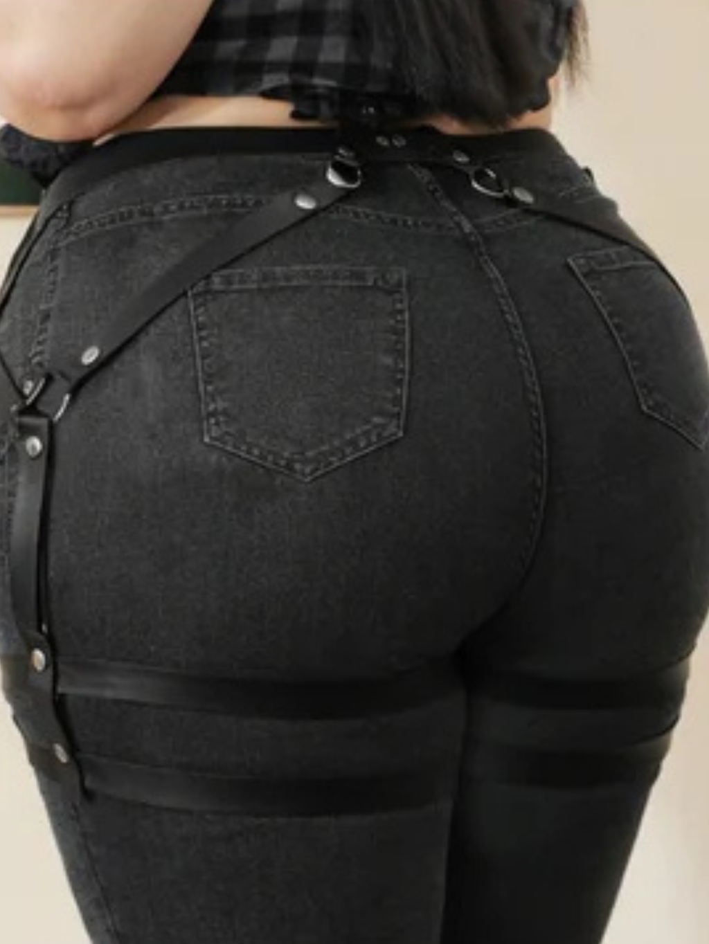 Strappy Leg Harness Belt XS- Plus Size