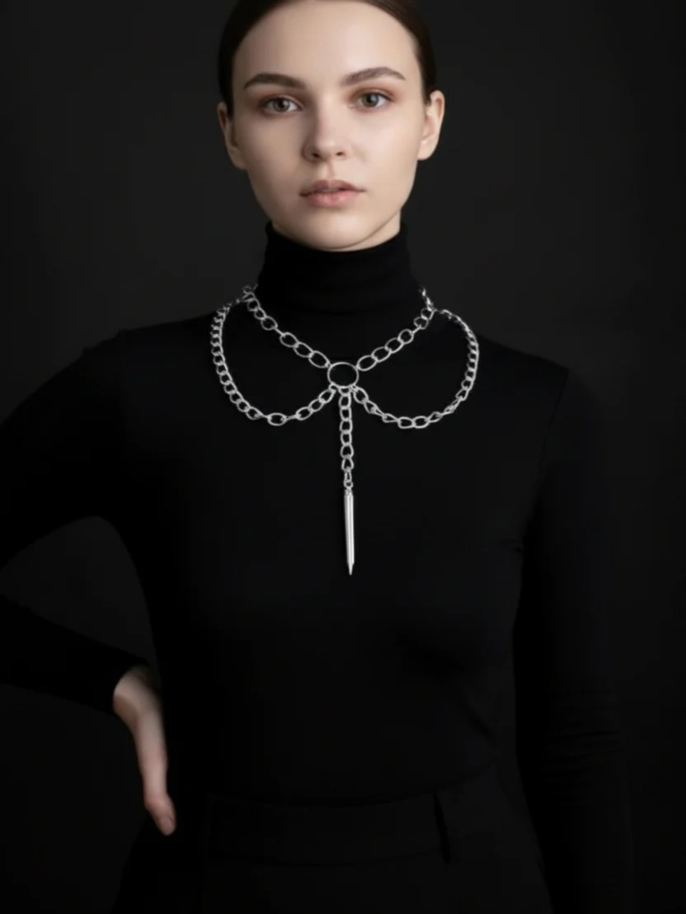 Samurai Dagger Sword Necklace