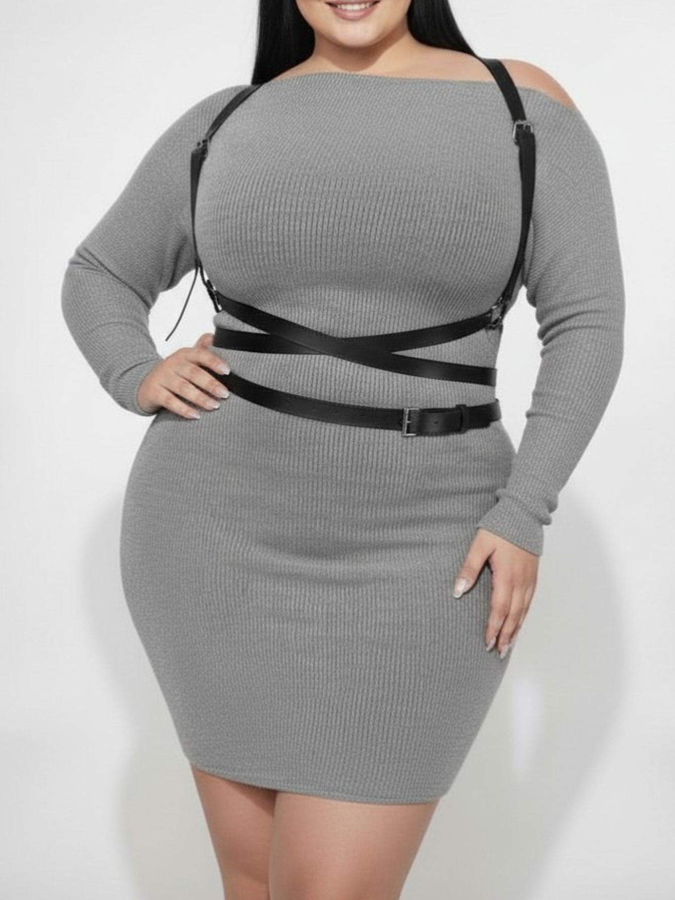 Plus Size Harness Belt