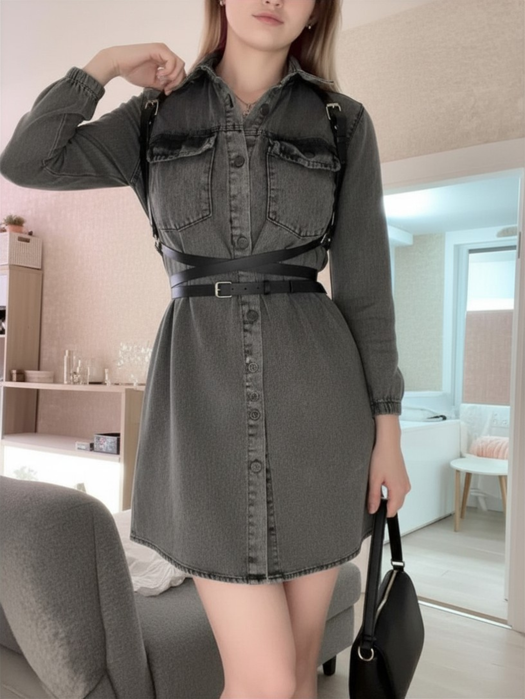 Strappy Harness Belt