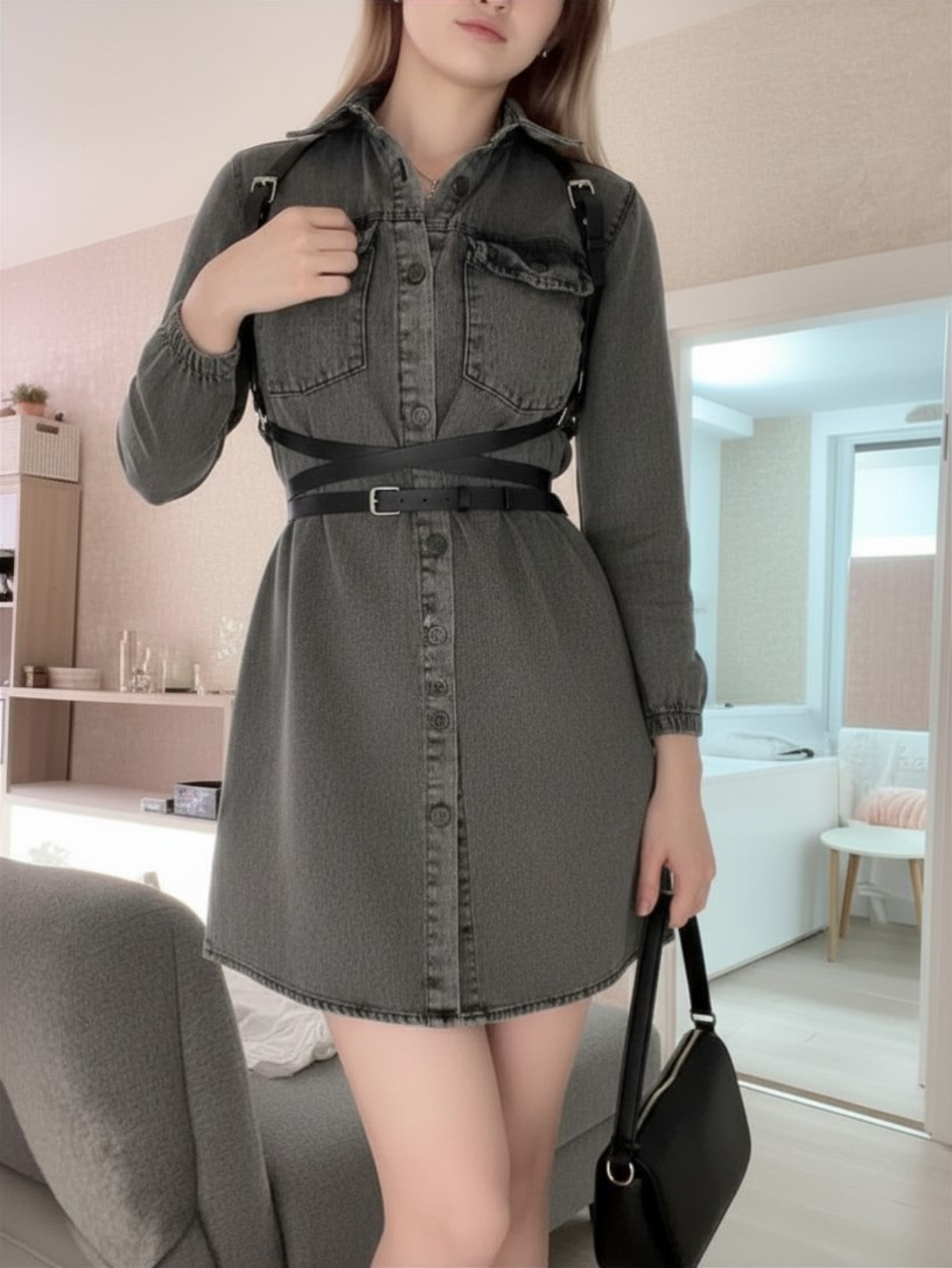Strappy Harness Belt