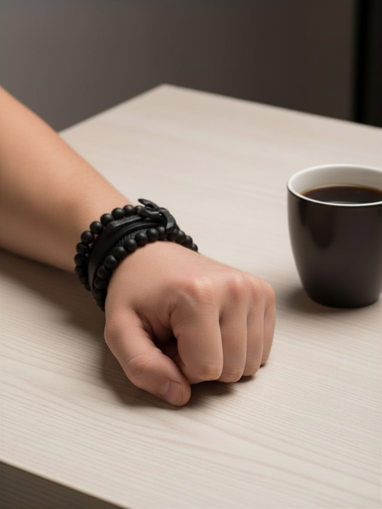 Black Axe Bracelet 4pc Set