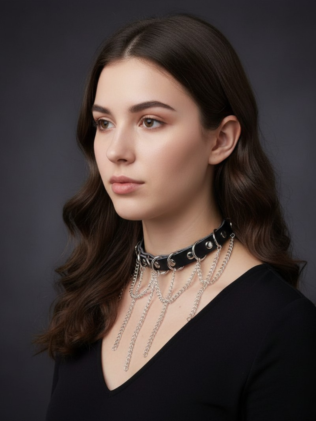 Gothic Chain Choker