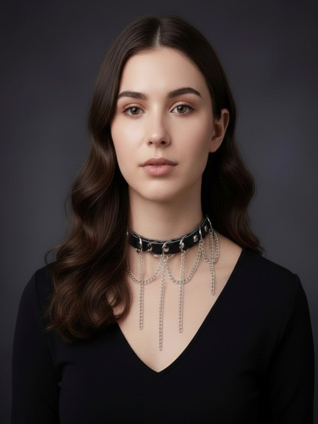 Gothic Chain Choker