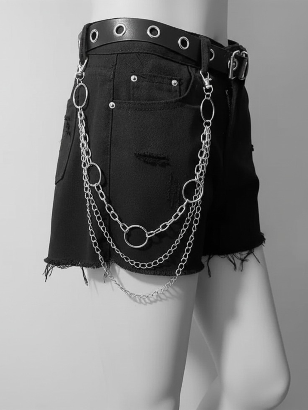 3 Layer O Ring Wallet Chain