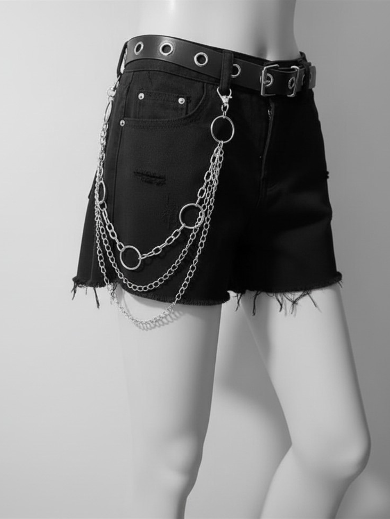 3 Layer O Ring Wallet Chain