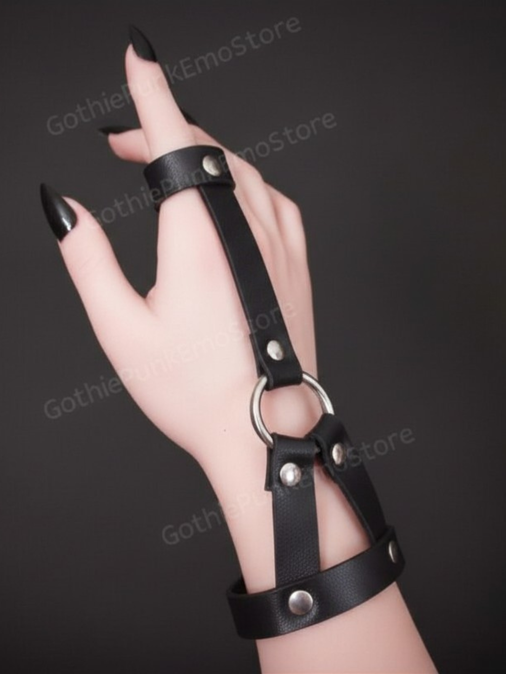 Chain Ring Bracelet Glove