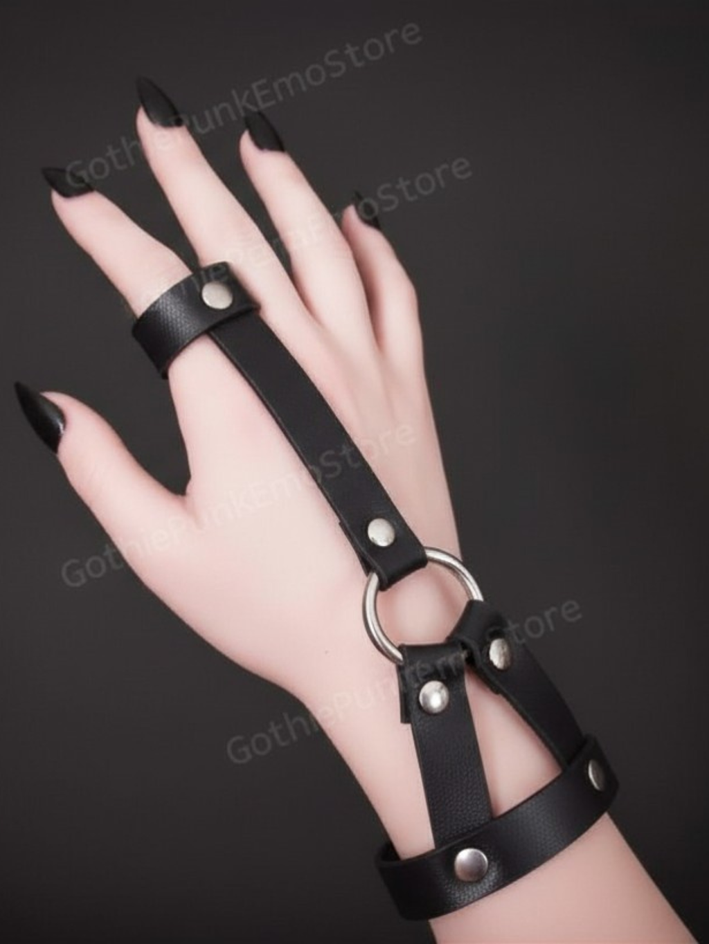 Chain Ring Bracelet Glove