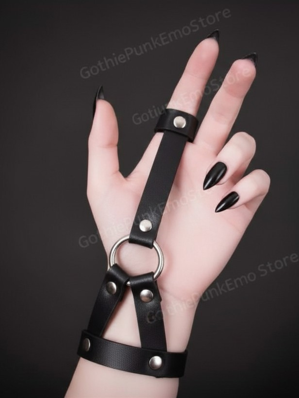 Chain Ring Bracelet Glove