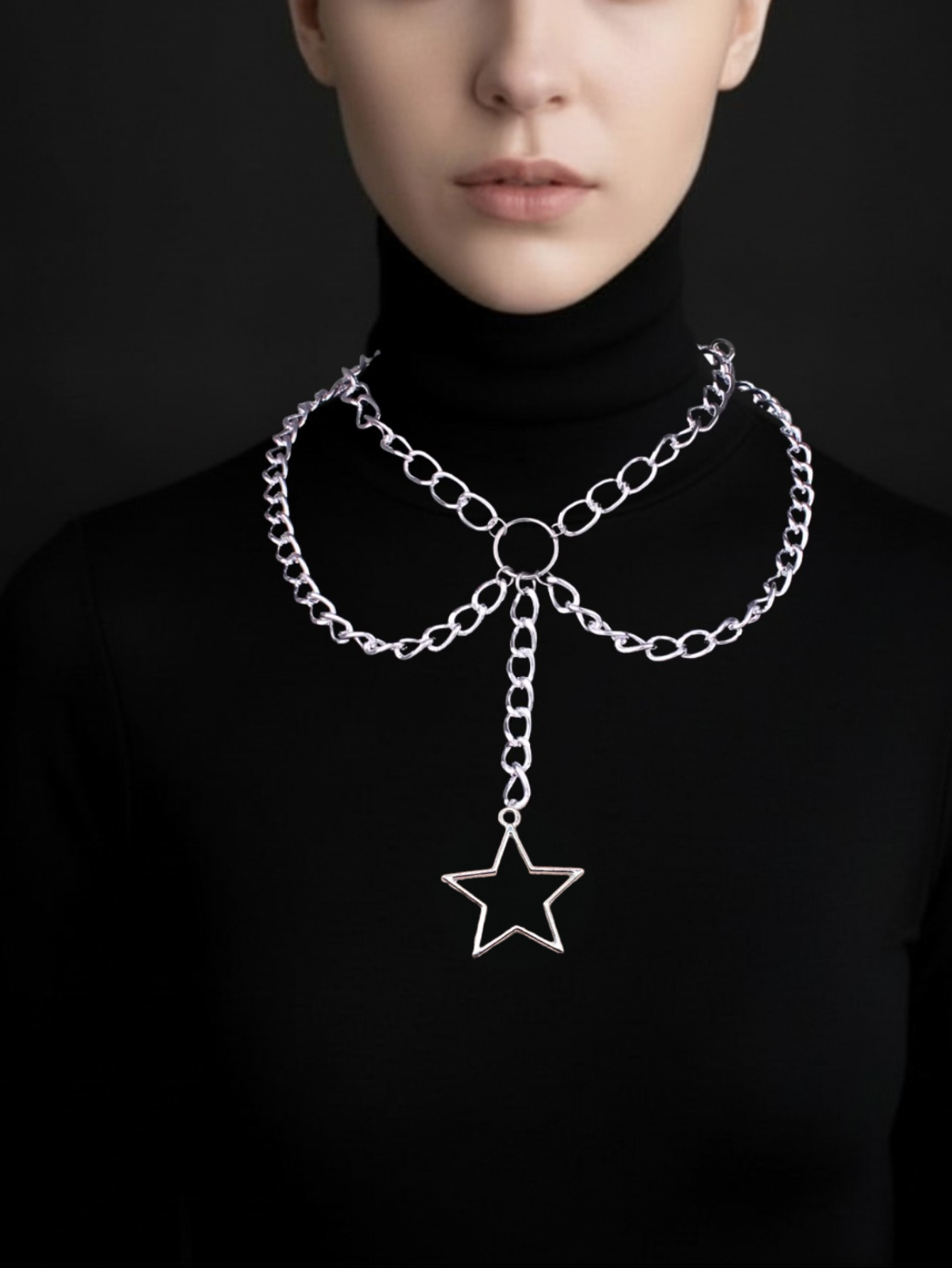 Star Astrology Chain Necklace