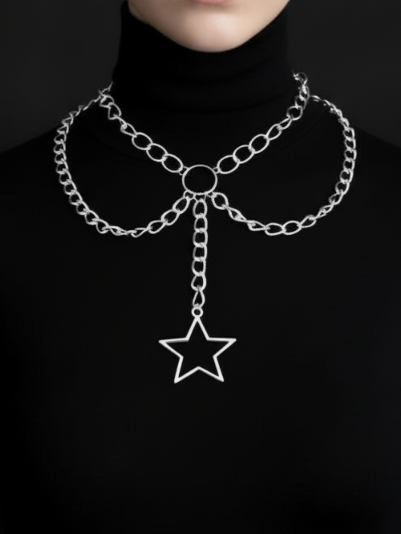 Star Astrology Chain Necklace
