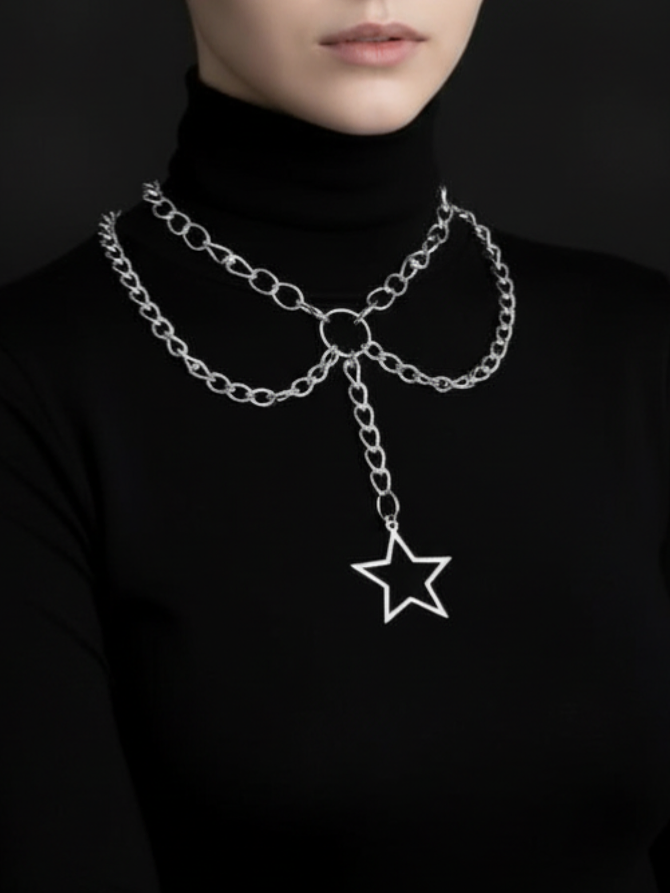 Star Astrology Chain Necklace