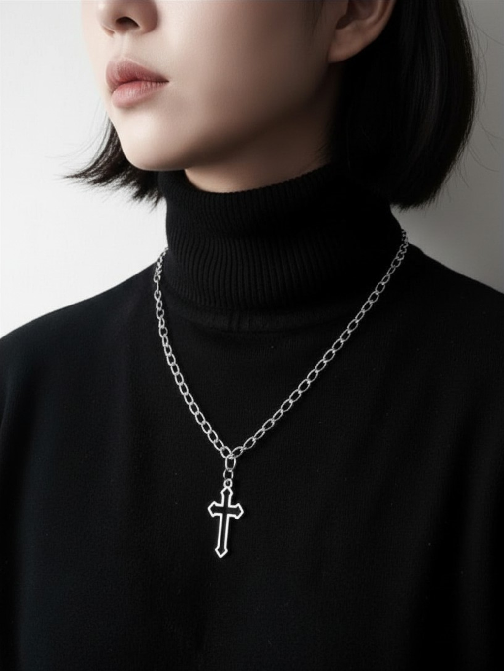 Cross Chain Necklace