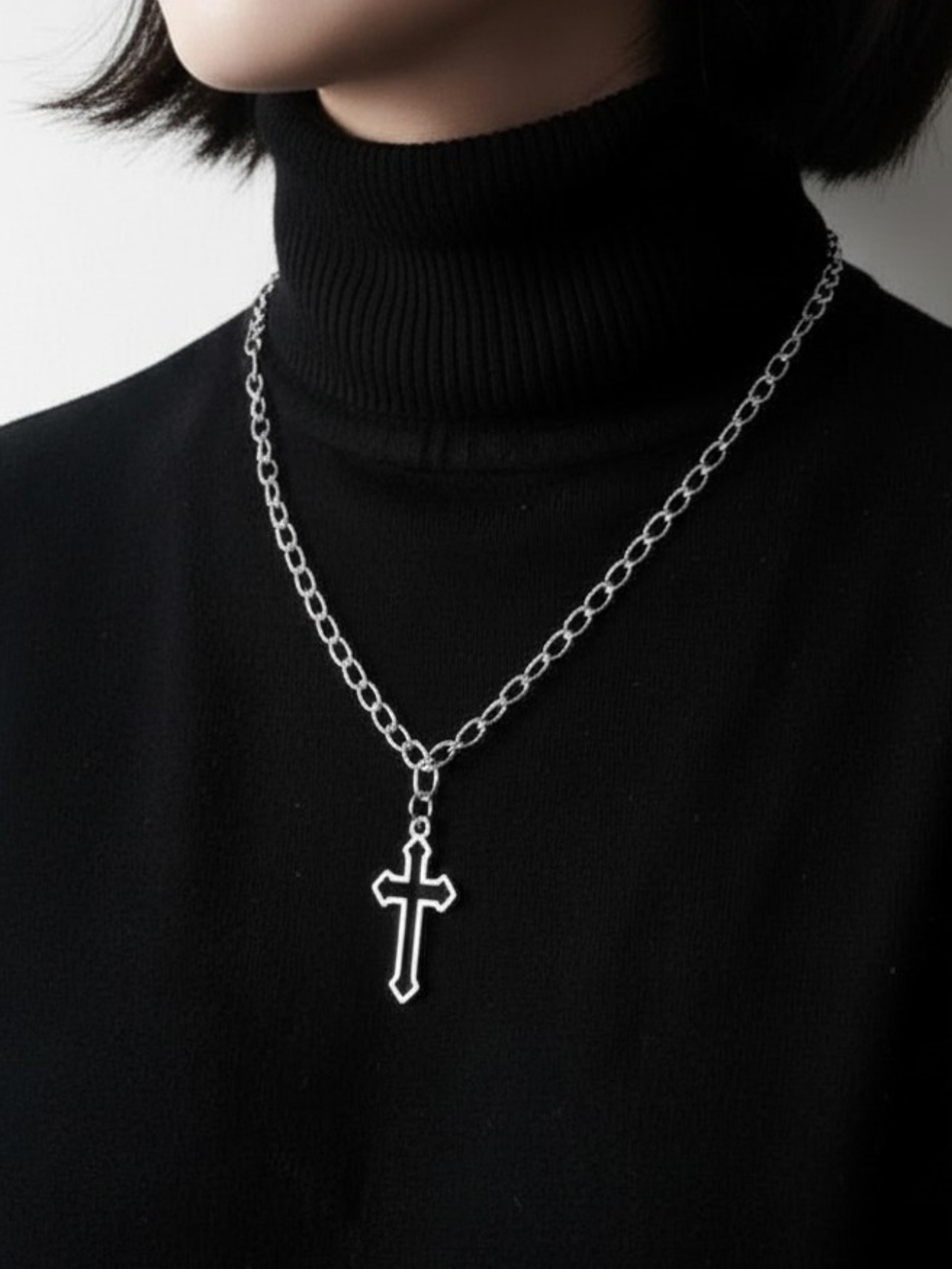 Cross Chain Necklace