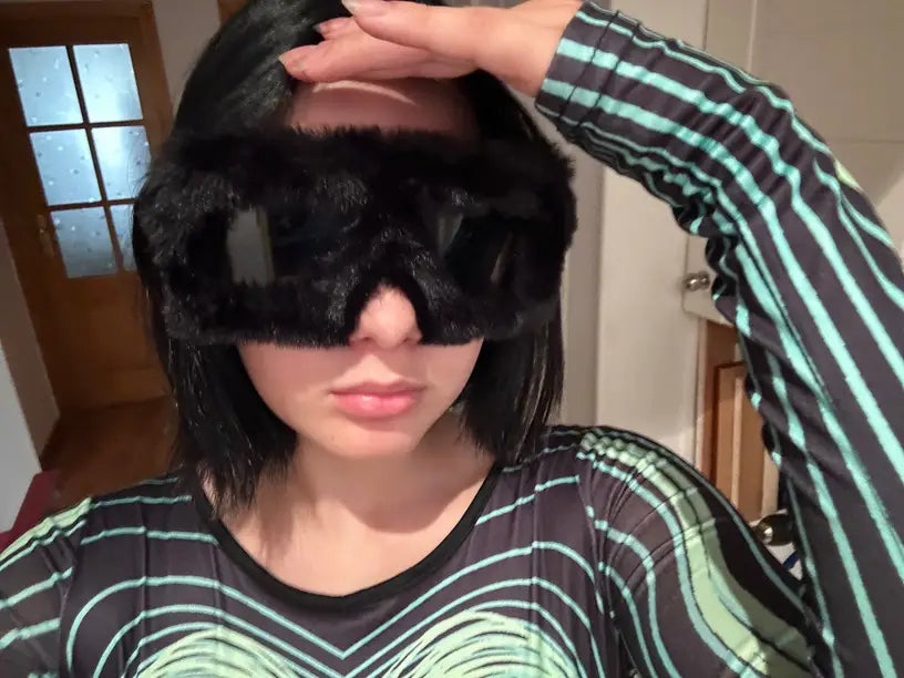 Fur Winter Sunglasses