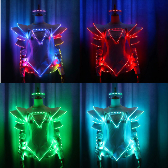 Led Light Party Monokini
