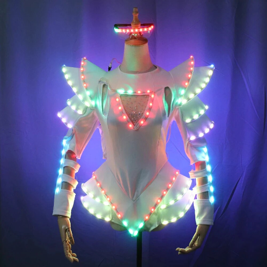 Led Light Party Monokini
