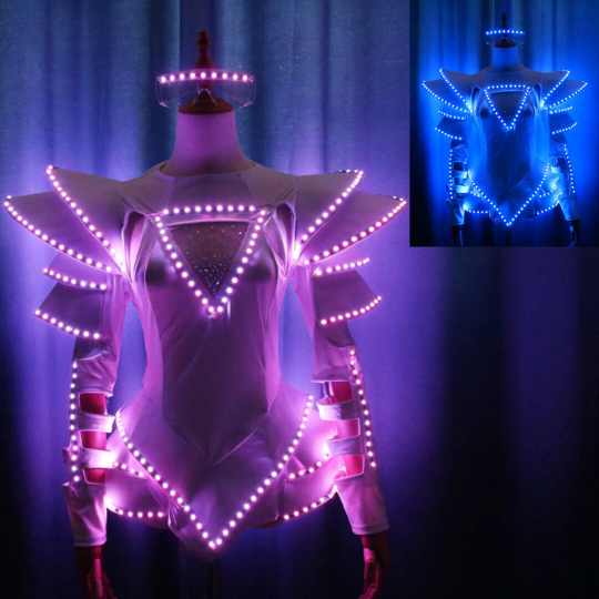 Led Light Party Monokini