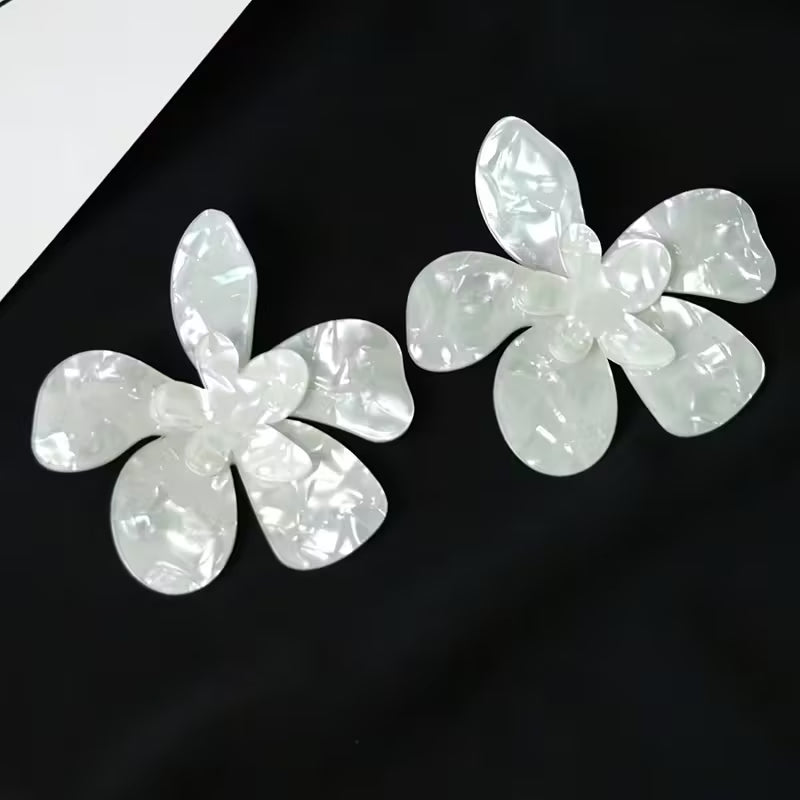 Flower Ceramic Earrings