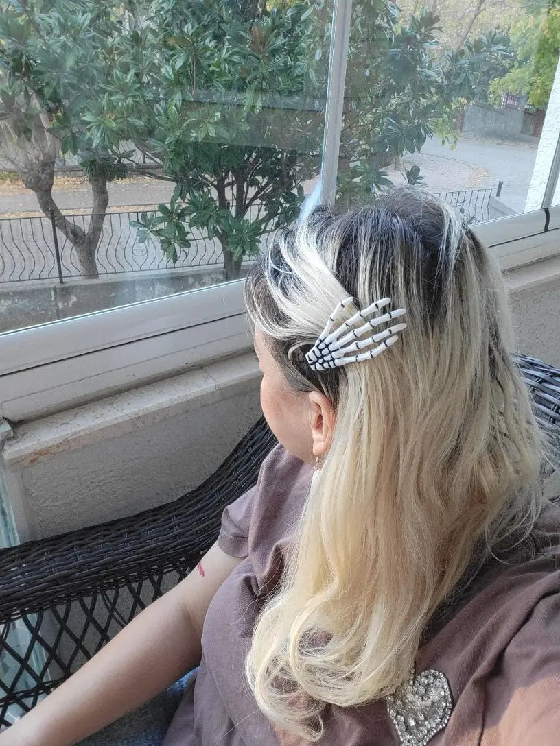 Viral Skeleton Hair Clips