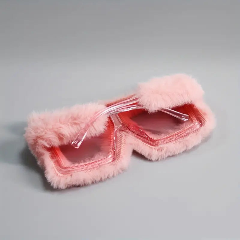 Fur Winter Sunglasses