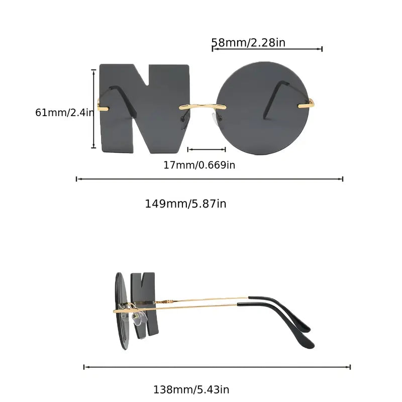 No Letter sunglasses