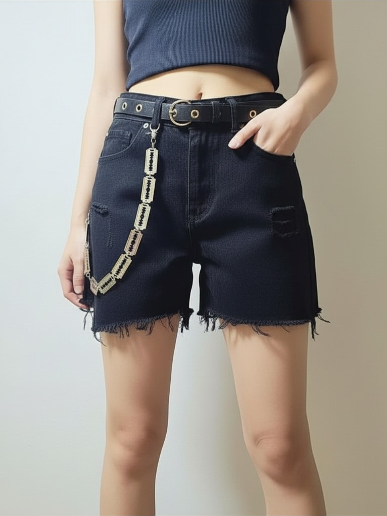 Razor Blade Pants Chain