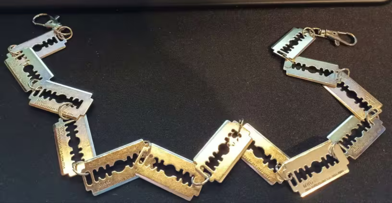 Razor Blade Pants Chain