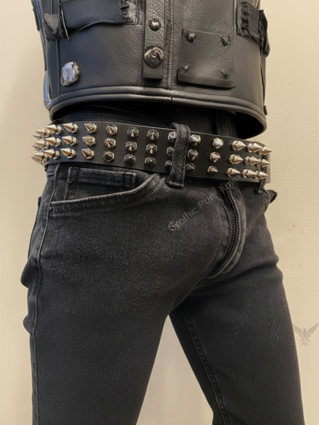Gothic Punk Spiked Belt