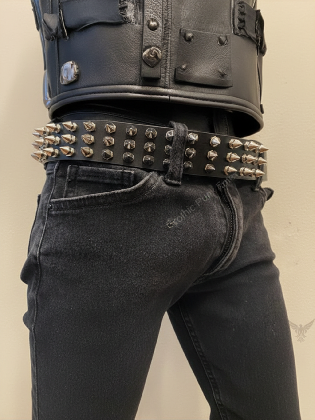 Gothic Punk Spiked Belt