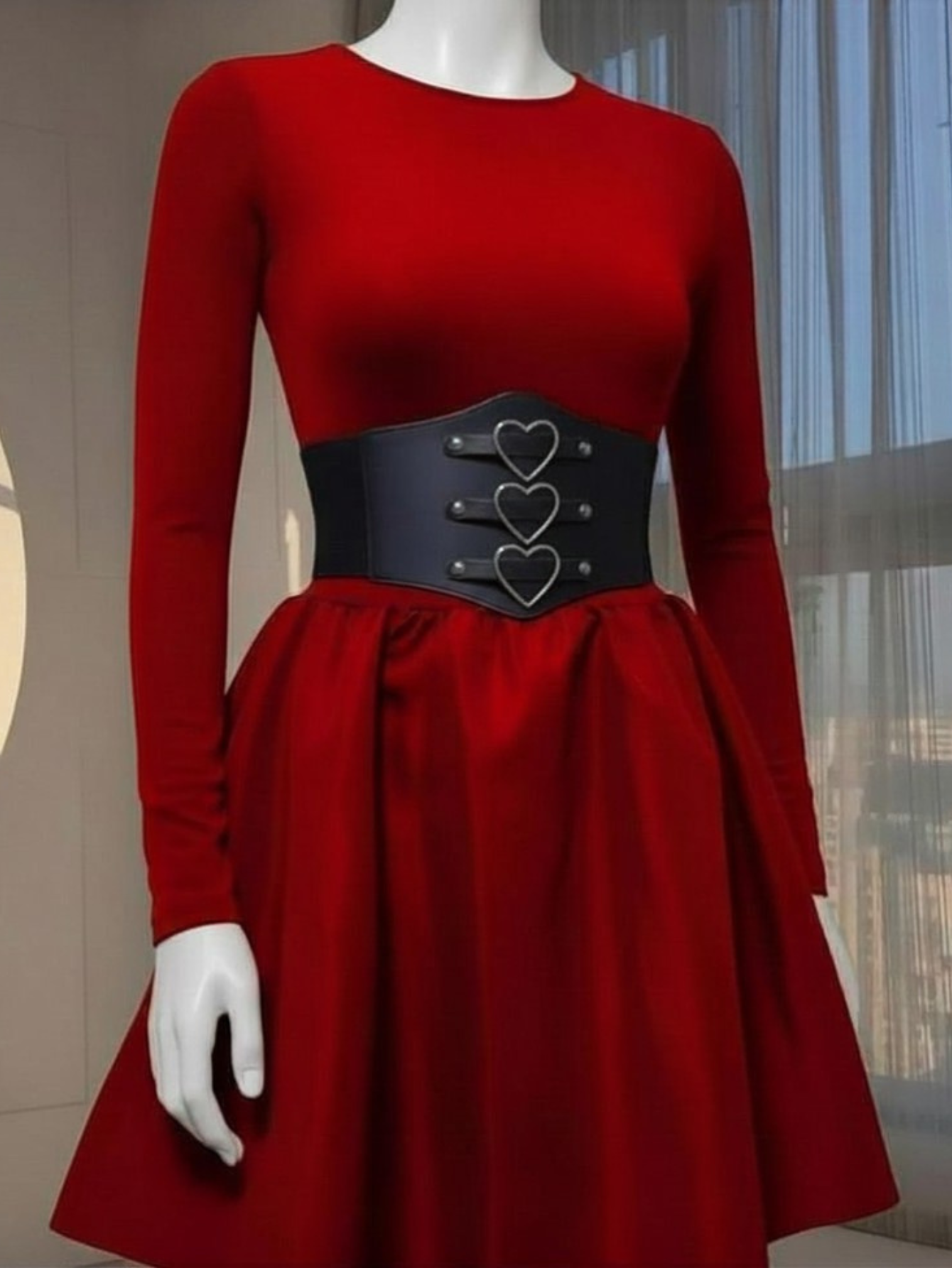 O Ring Corset Harness Belt
