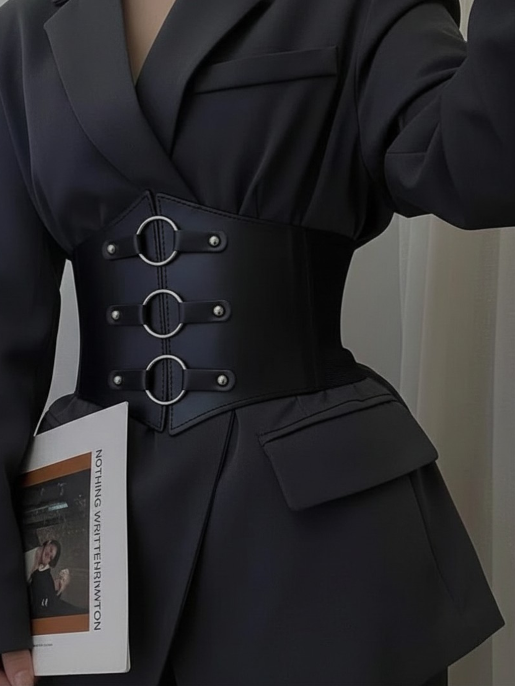O Ring Corset Harness Belt