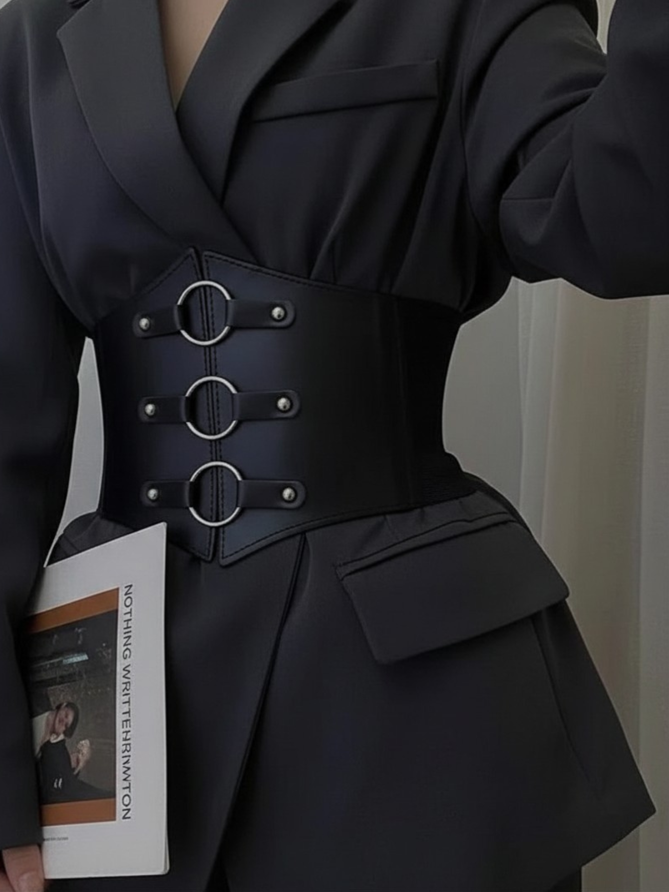 O Ring Corset Harness Belt