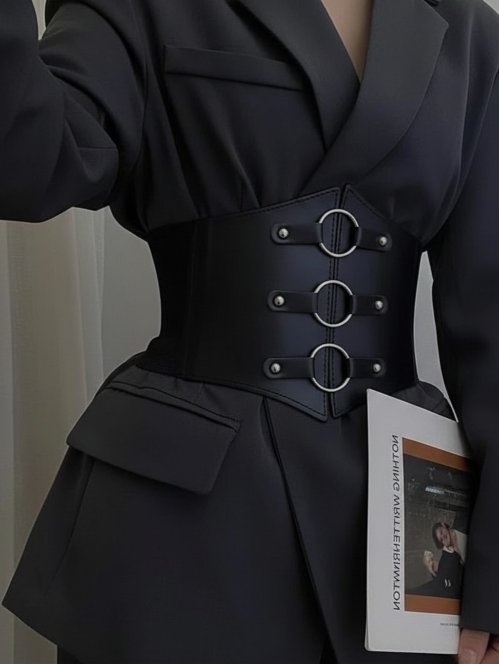 O Ring Corset Harness Belt