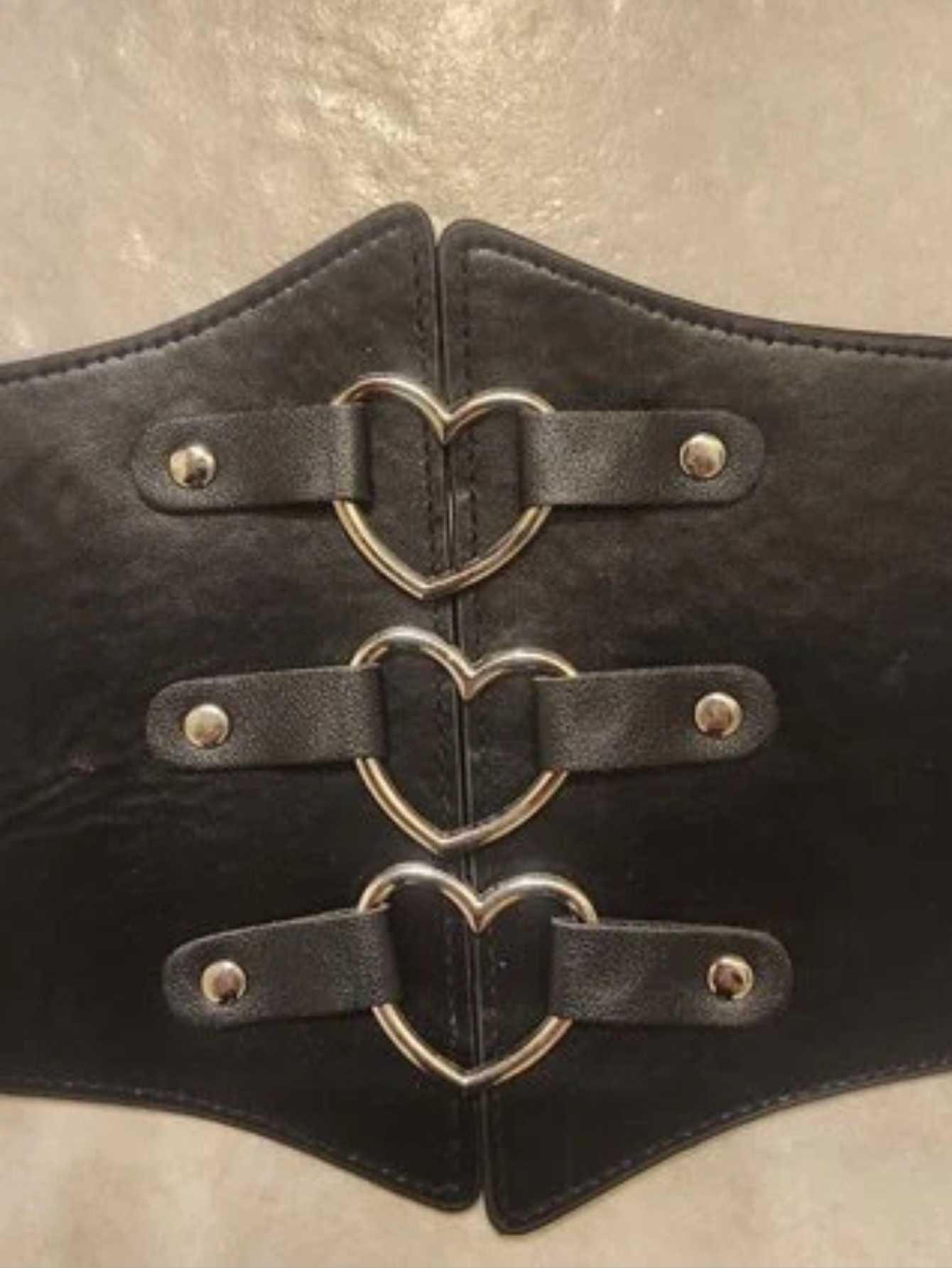 O Ring Corset Harness Belt
