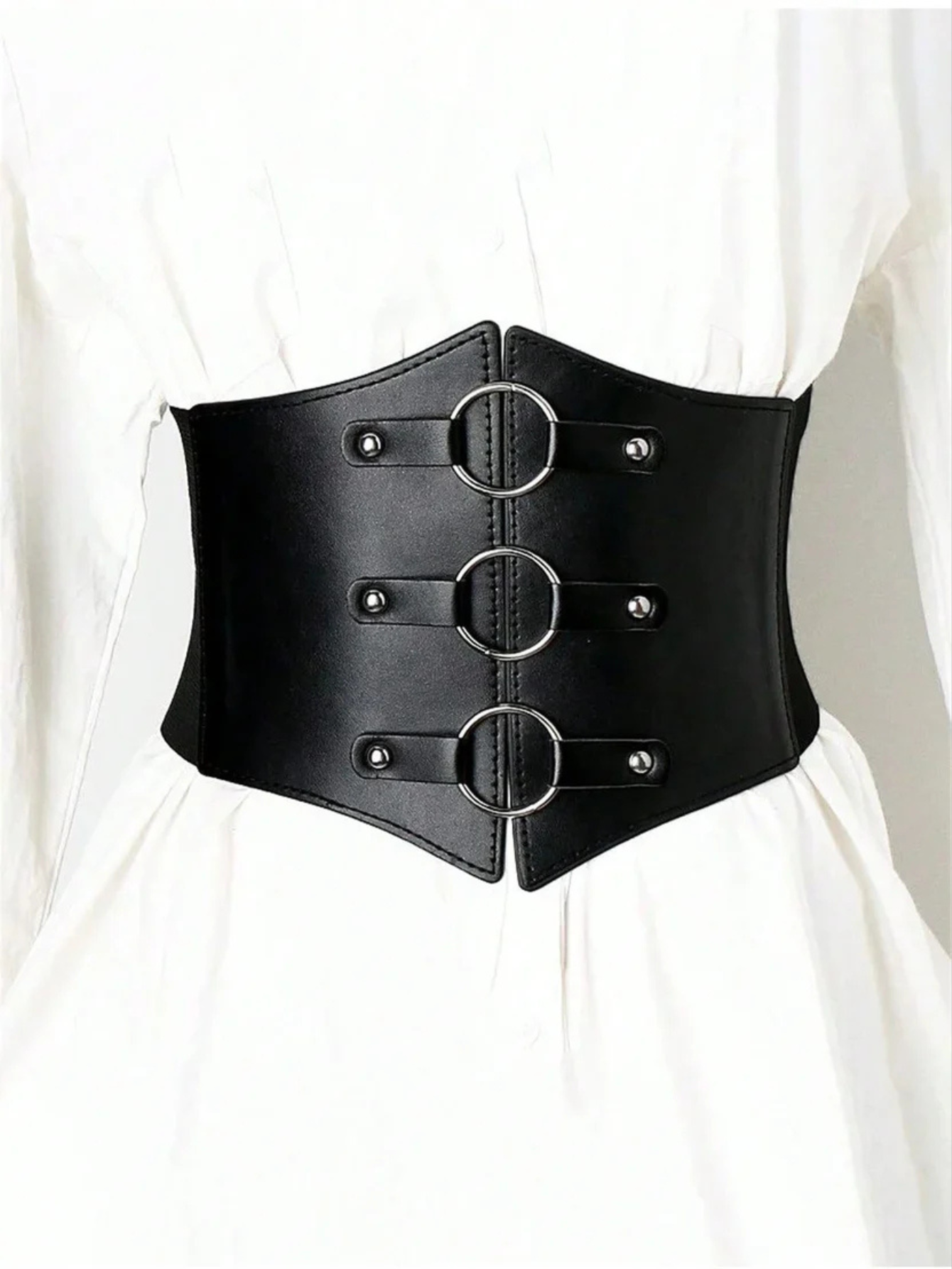 O Ring Corset Harness Belt