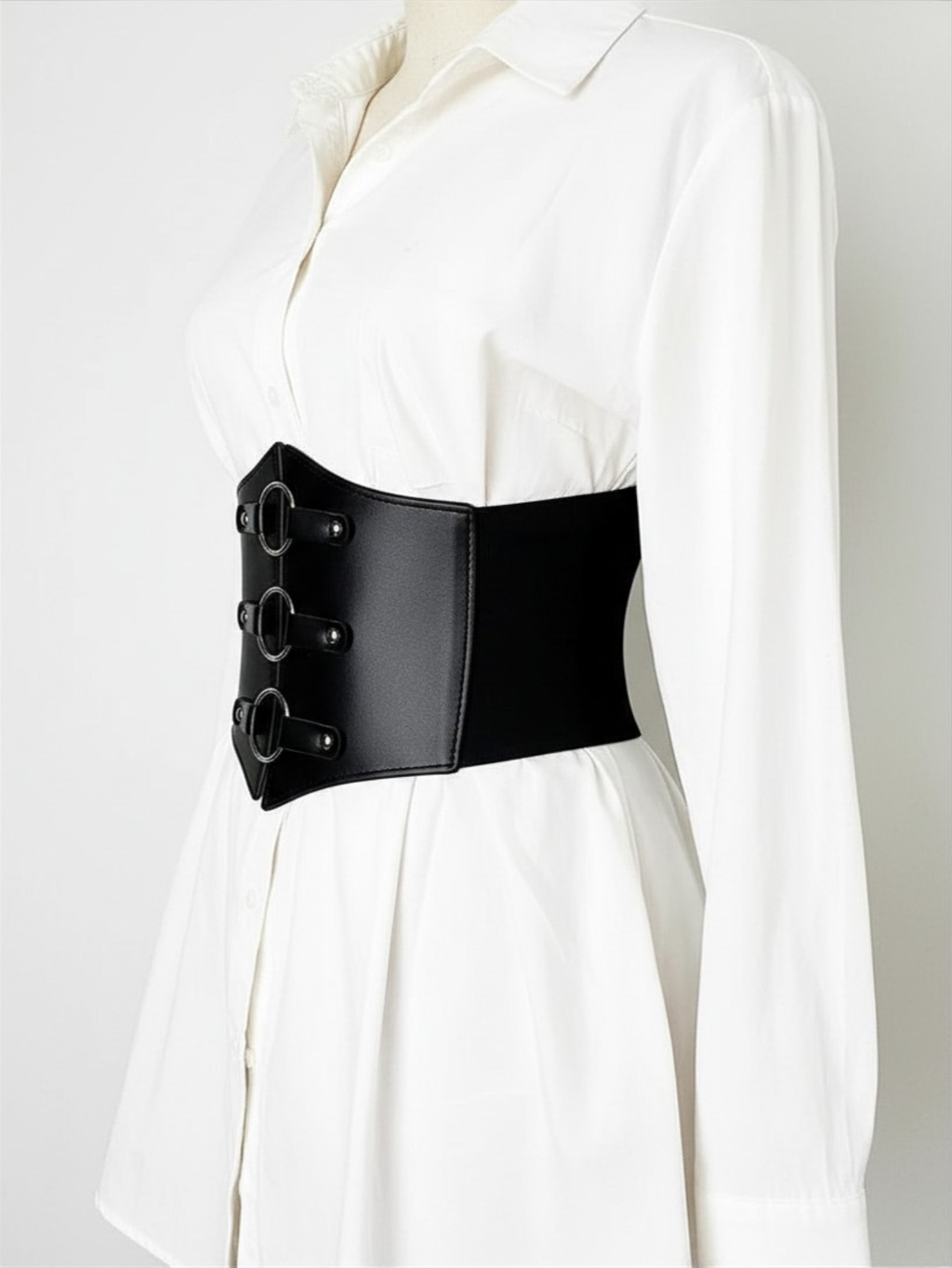Heart Ring Corset Harness Belt