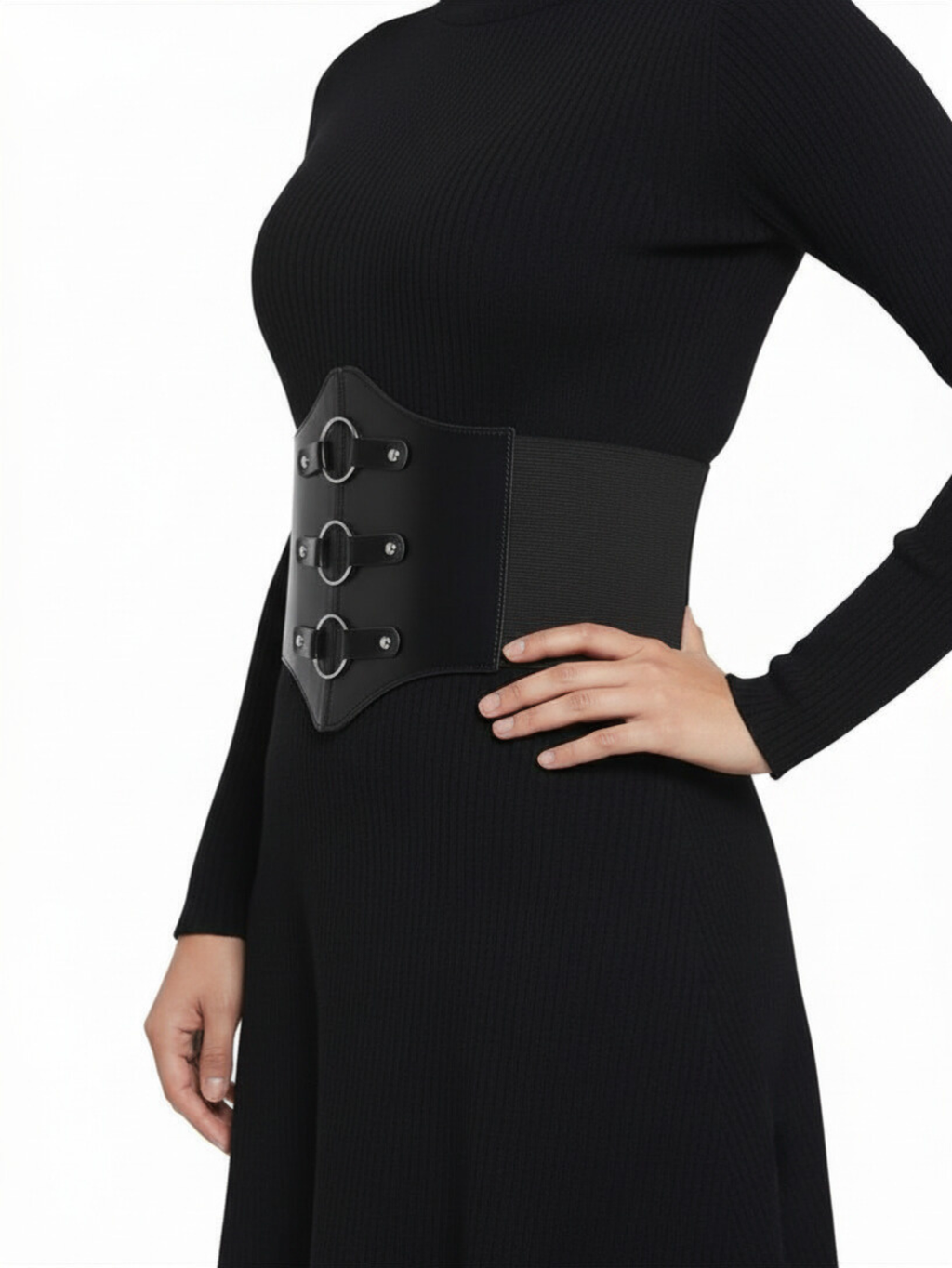 O Ring Corset Harness Belt