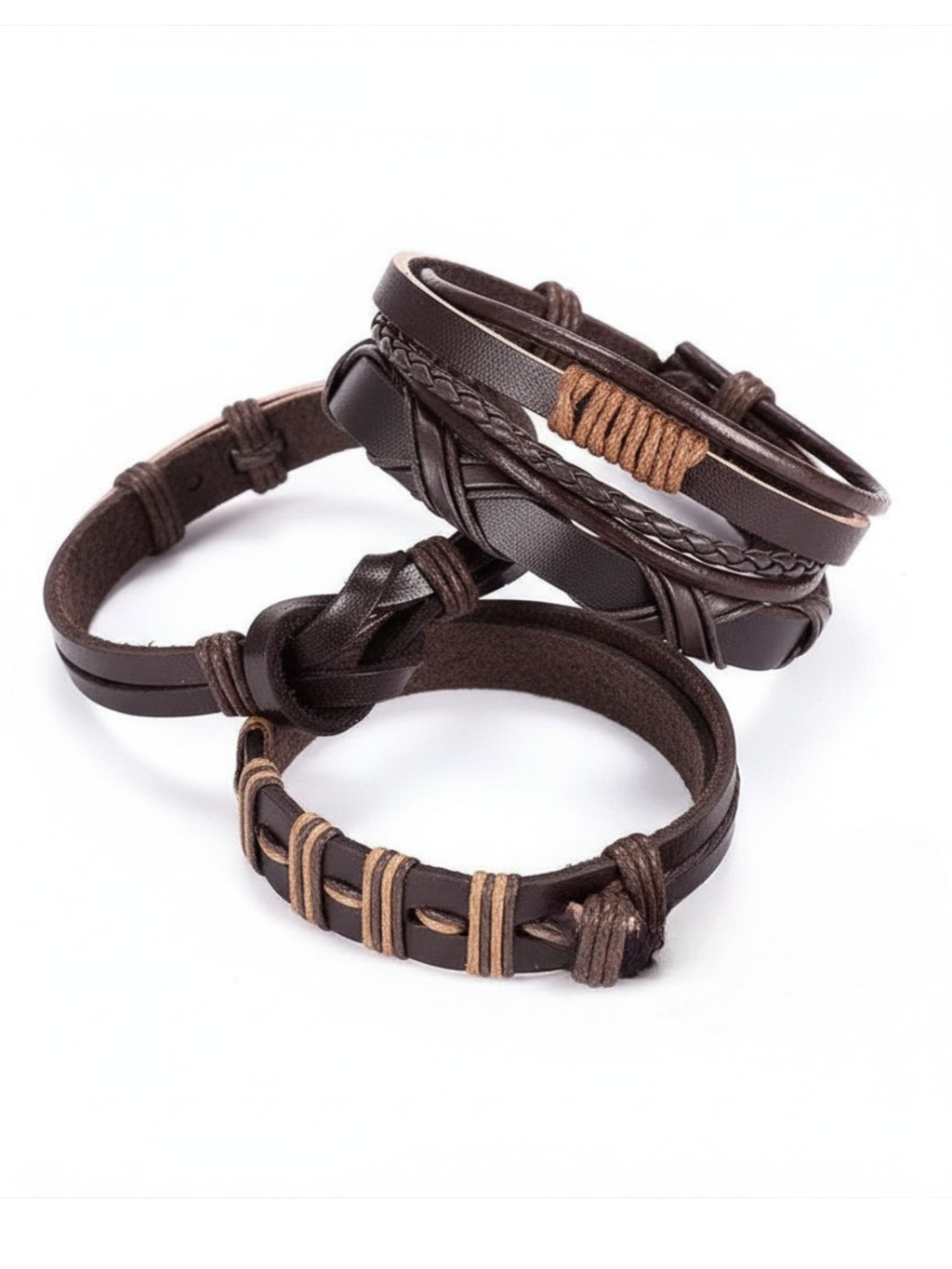 Brown Bracelet 6pc Set