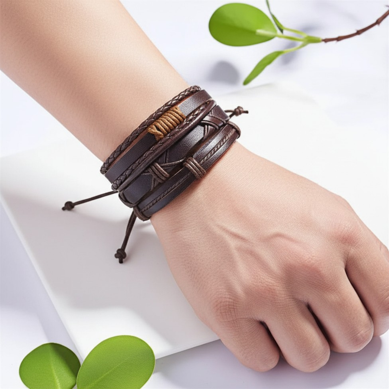 Brown Bracelet 6pc Set
