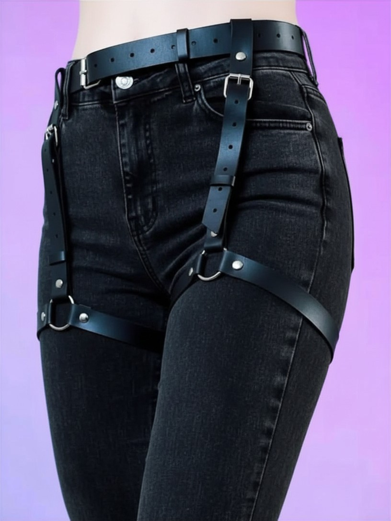 Harness Belt Leg Garter