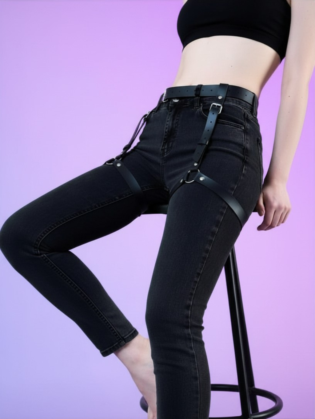 Harness Belt Leg Garter