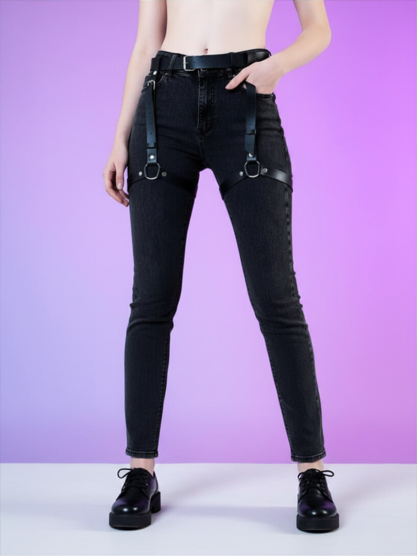 Harness Belt Leg Garter