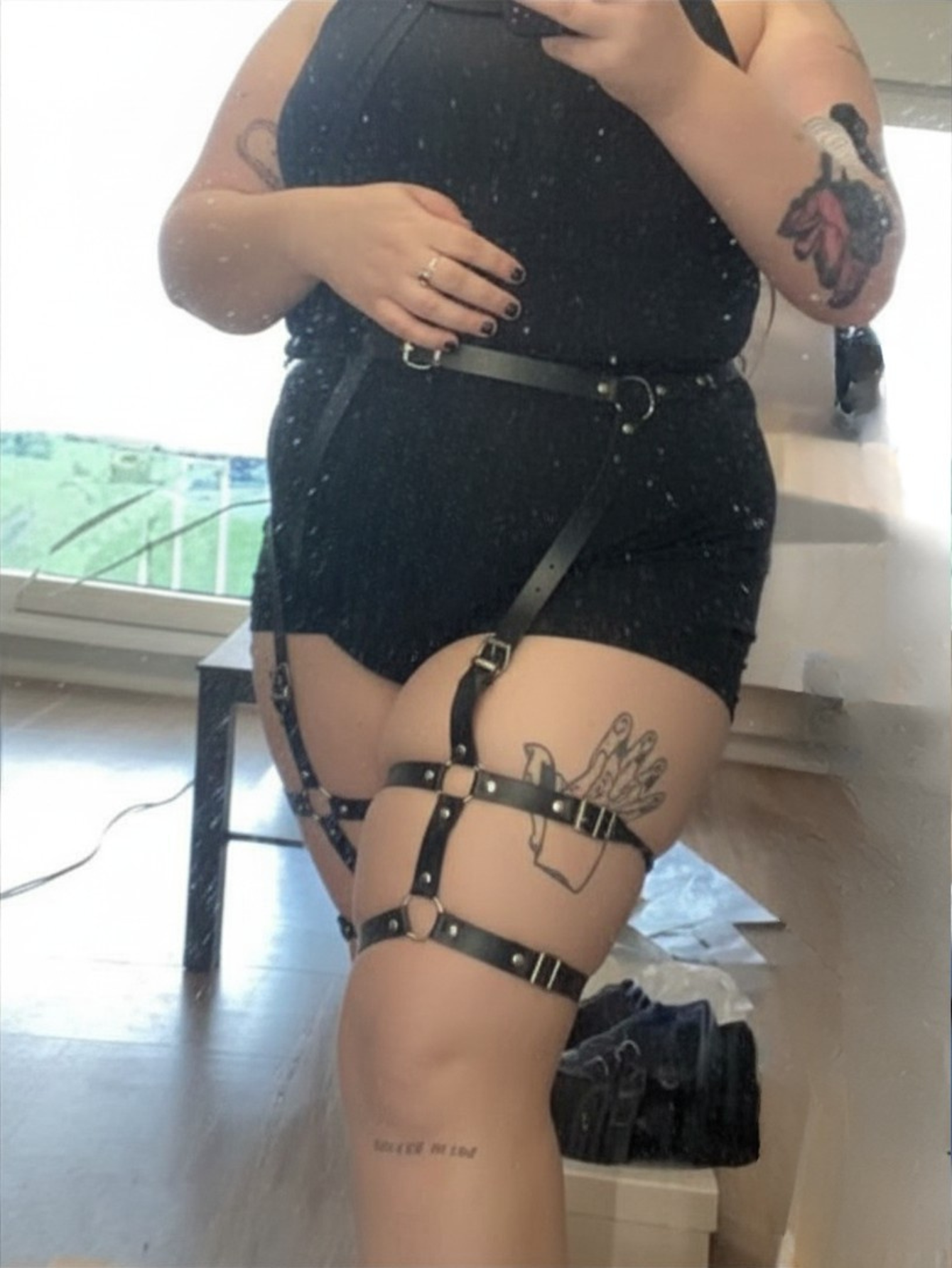 Plus Size Leg Harness