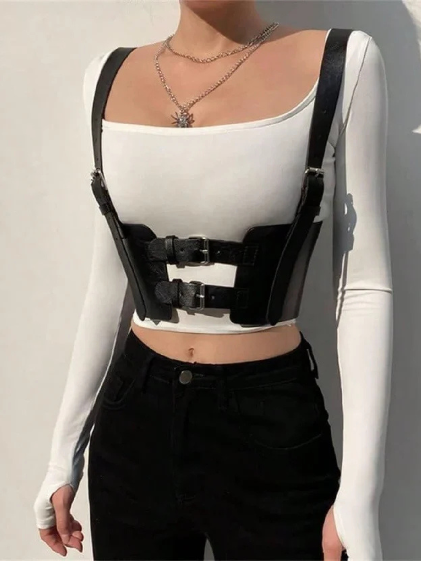 Harness Corset Belt