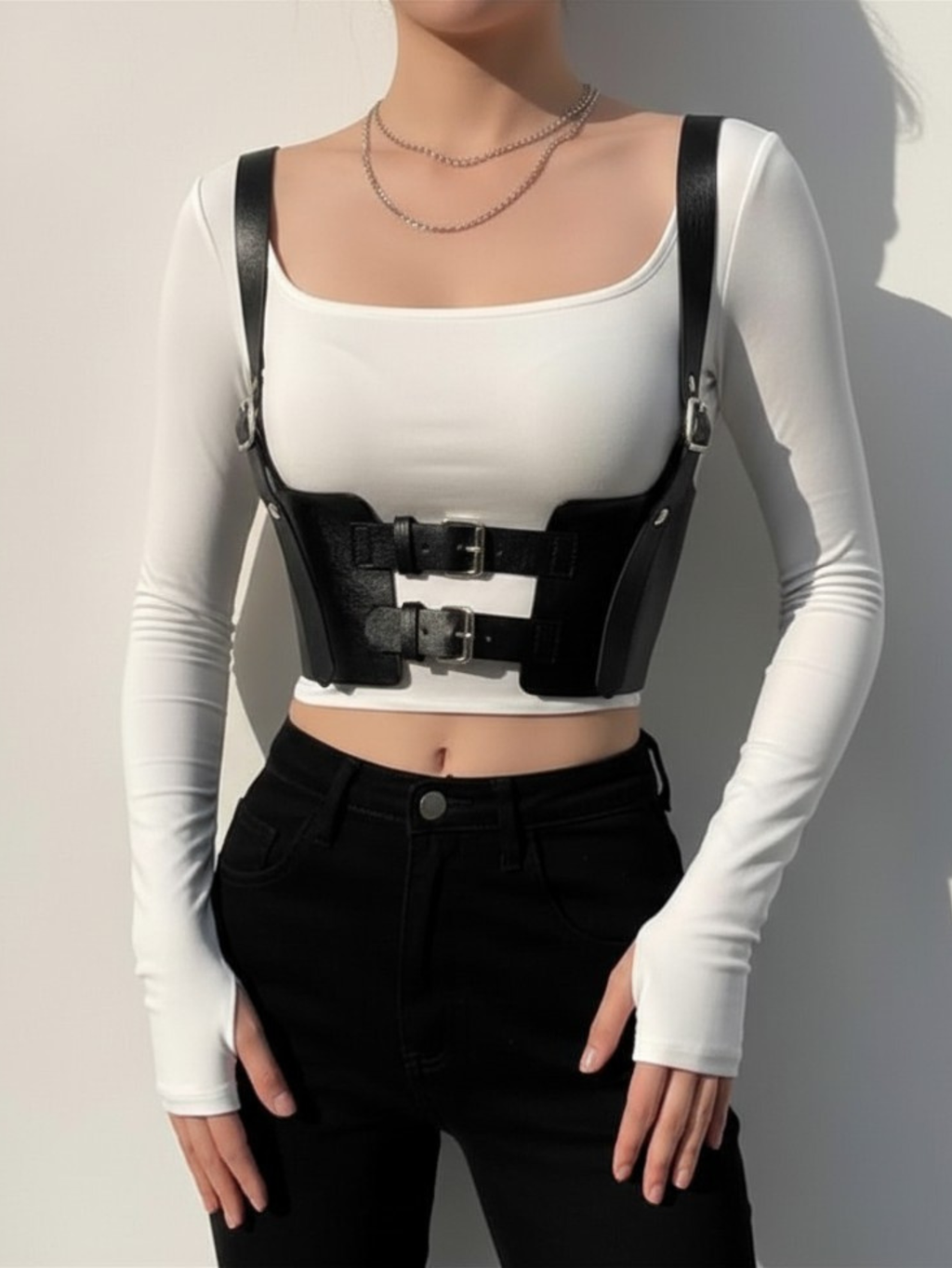 Harness Corset Belt