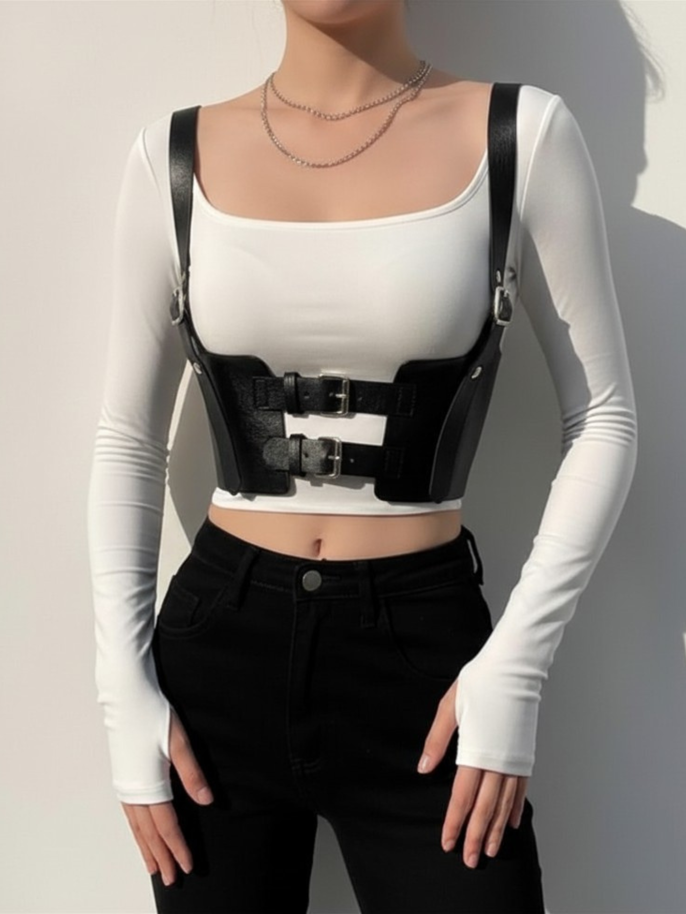 Harness Corset Belt