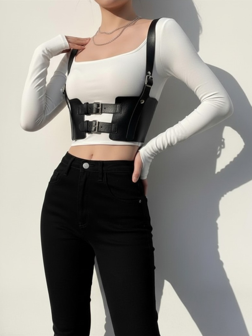 Harness Corset Belt