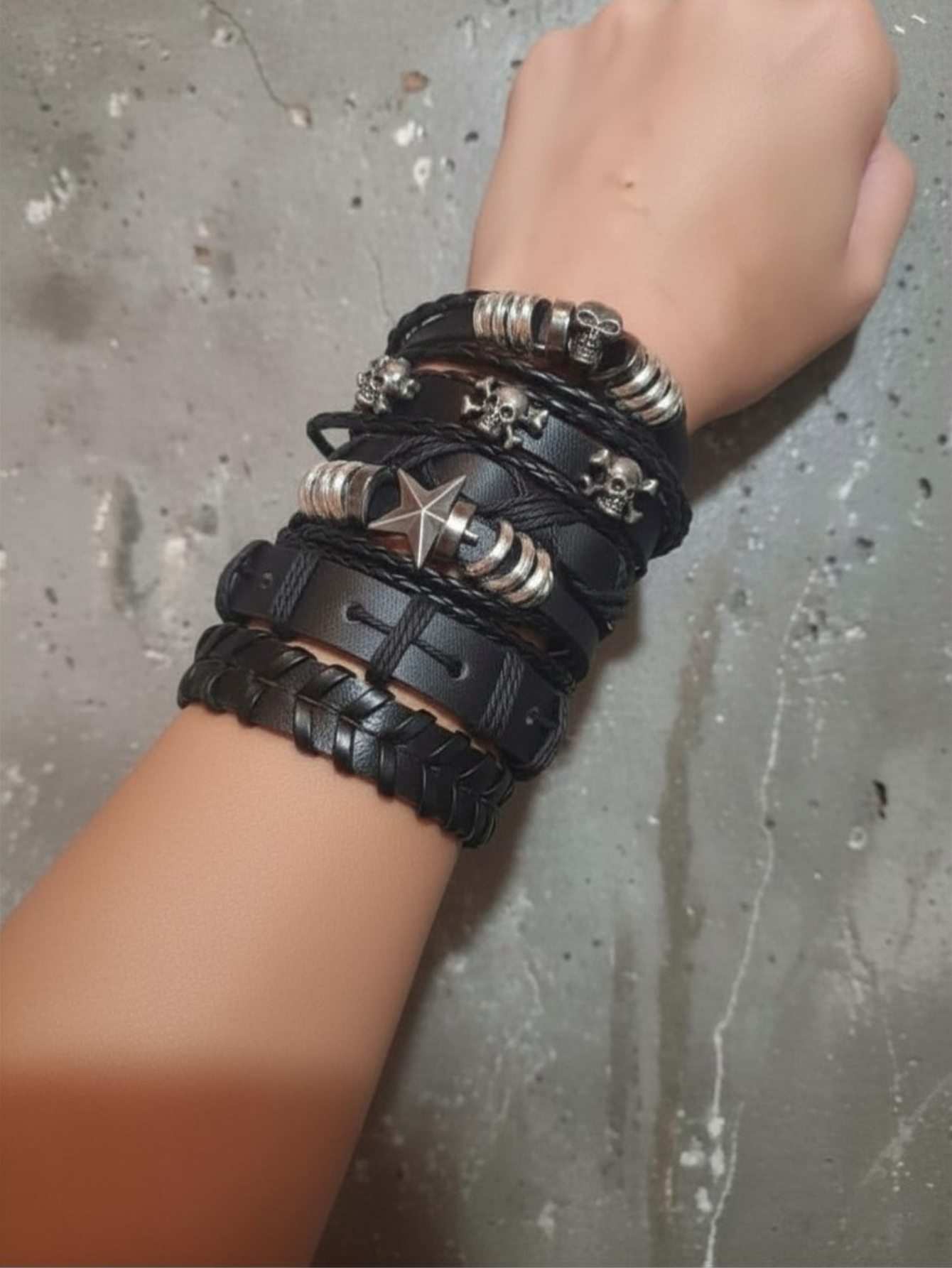 Gothic Bracelet Set